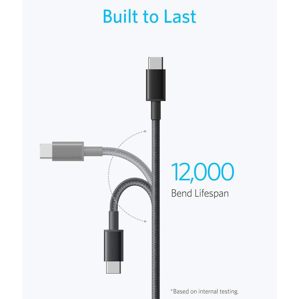 Anker A8752H11 Type-C To Type-C Cable 60W Fast Charging