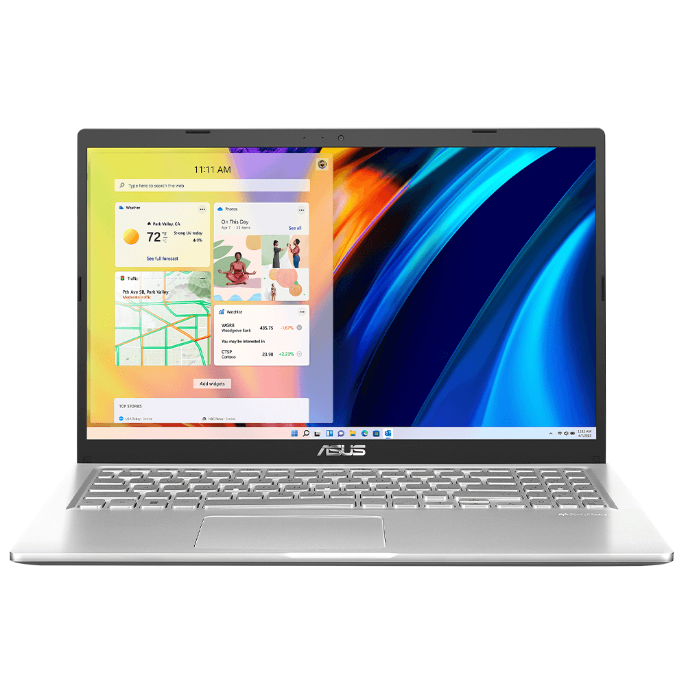Asus VivoBook X1500EP-EJ007W Laptop (Intel Core i7-1165G7 - 8GB Ram - M.2 NVMe 512GB - Nvidia MX330 2GB - 15.6 Inch FHD - Win11) - Transparent Silver