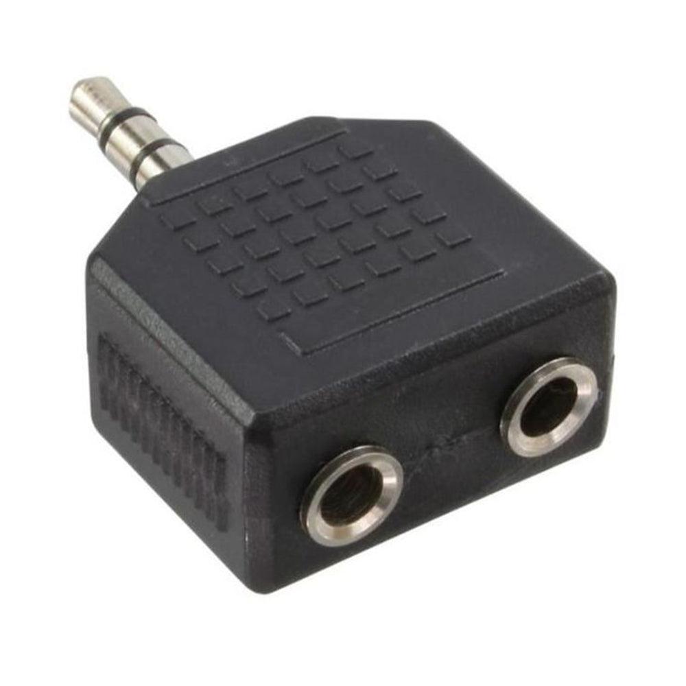 Audio Male To 2 Female Sterio Converter - Kimo Store