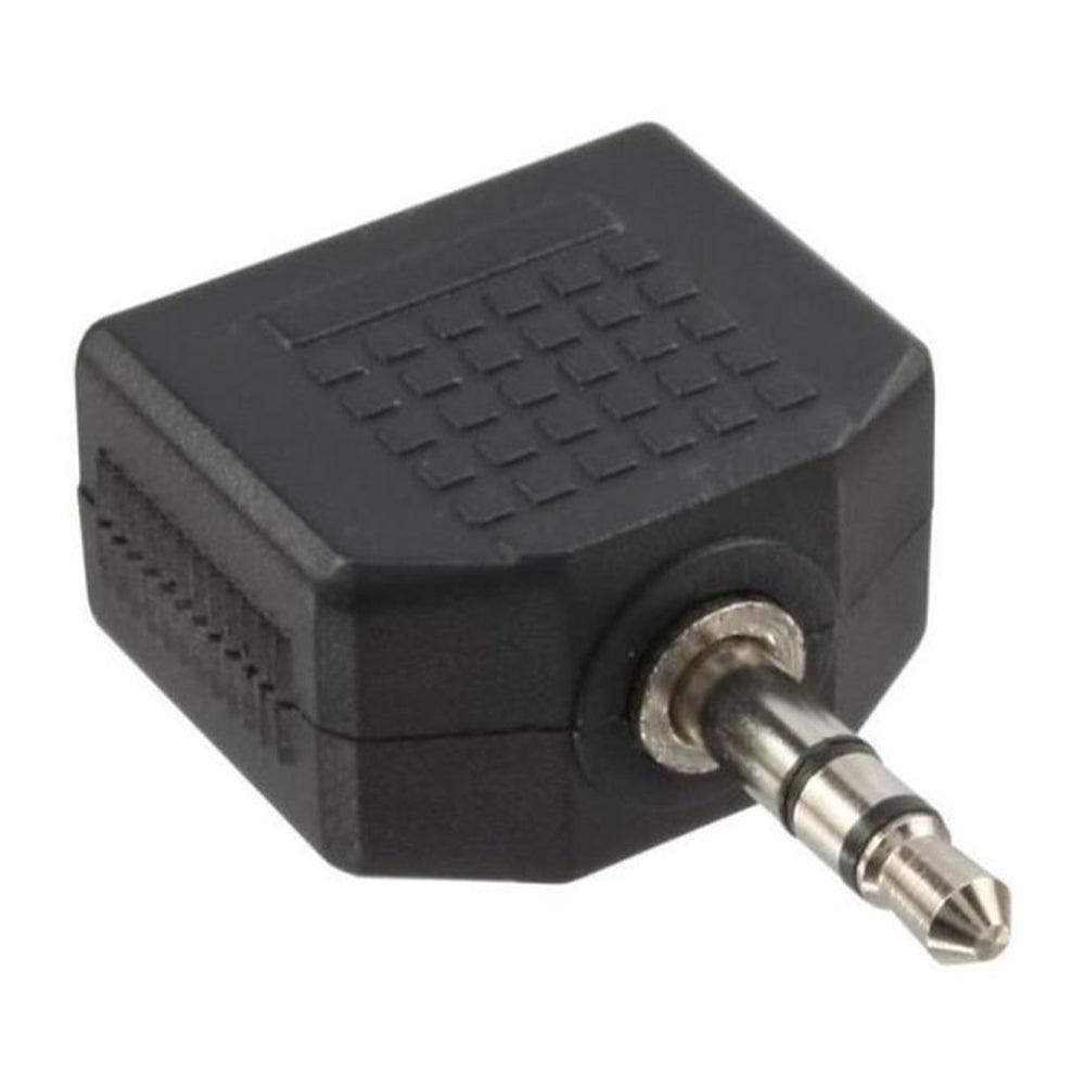 Audio Male To 2 Female Sterio Converter - Kimo Store