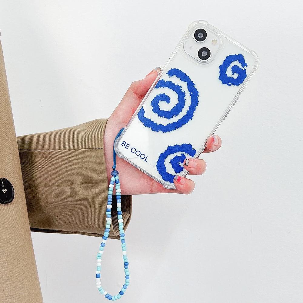 BlueSwirlPatternClearPhoneCoverWithLanyard_5