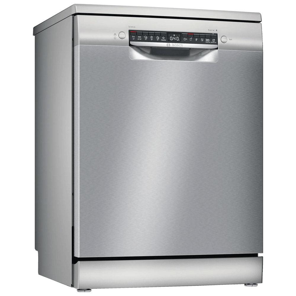 Bosch Free Standing Dishwasher Series 4 SMS4EMI60V 13 Person 60cm - Silver Inox