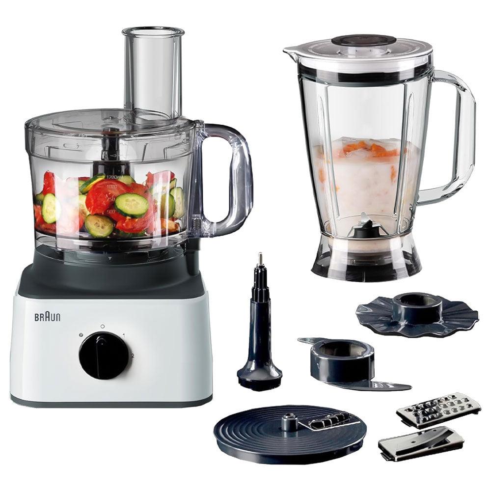 Braun Food Processor FP0132WH 750W