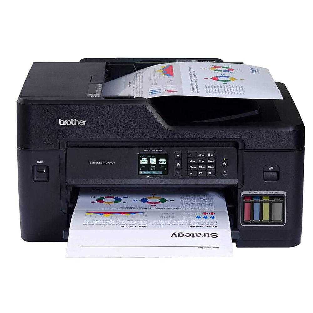 Brother Inkjet MFC-T4500DW A3 Wireless Printer (Print - Copy - Scan - Fax)