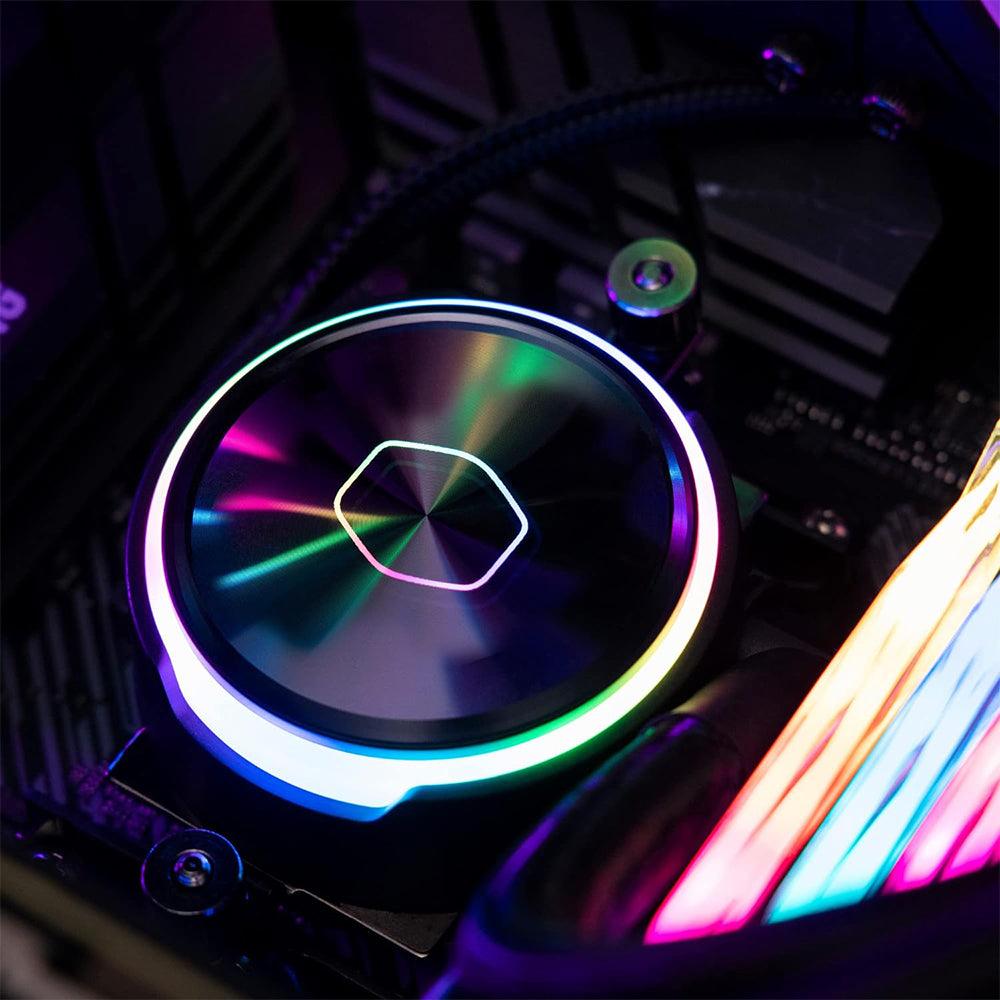 Cooler Master MasterLiquid PL240 FLUX ARGB CPU Liquid Cooler - Kimo Store