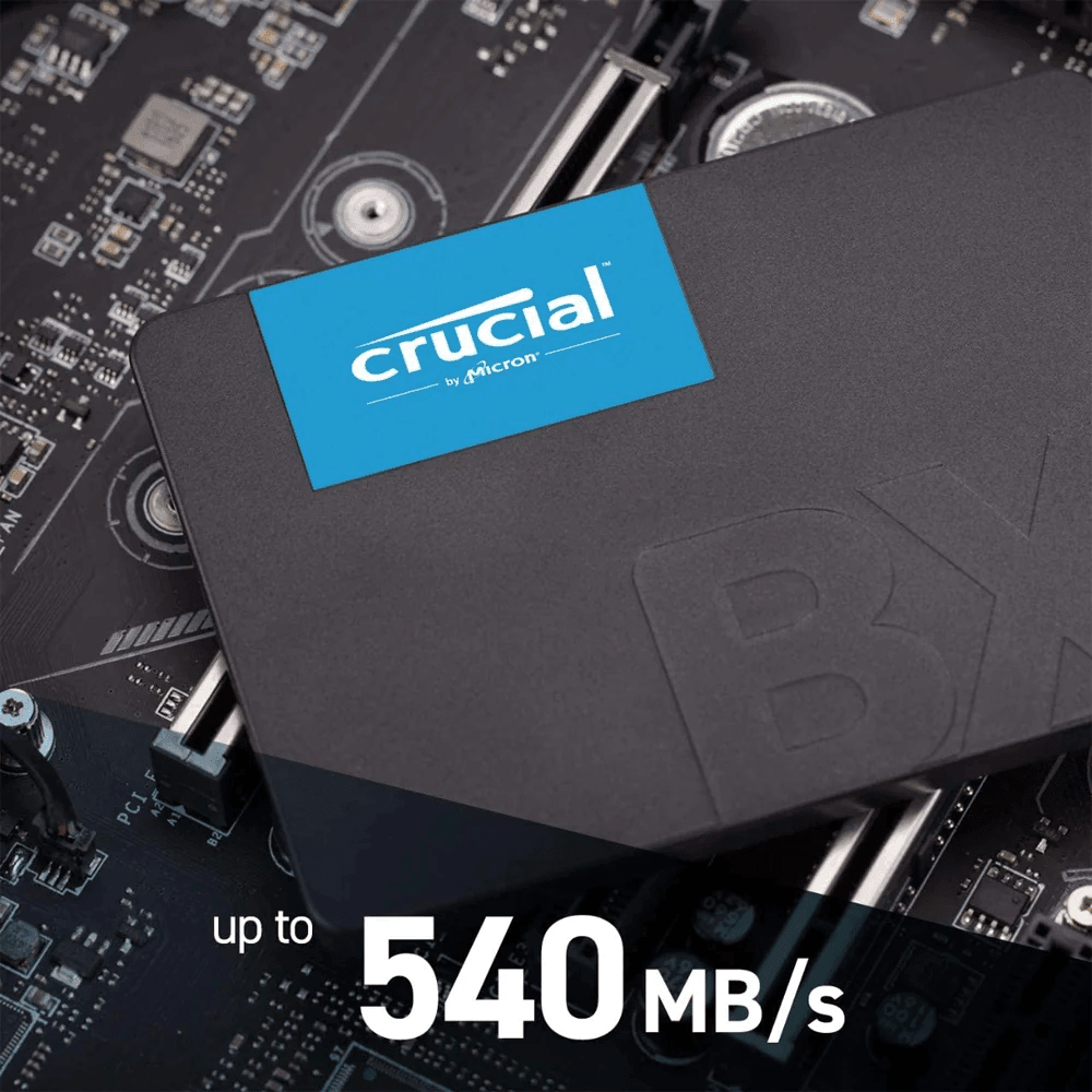 هارد درايف SSD كروشيال 1 تيرابايت ساتا 2.5 بوصة BX500