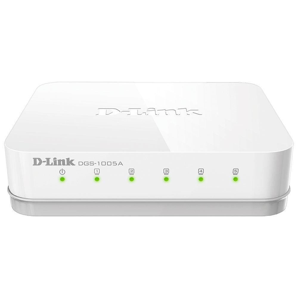 D-Link DGS-1005A Unmanaged Desktop Switch 5 Ports 10/100/1000Mbps - Kimo Store