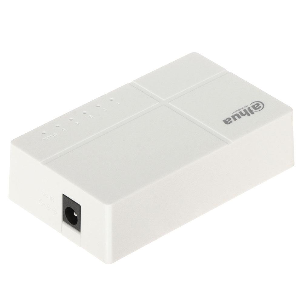 سويتش داهوا 5 منافذ 10/100/1000 ميجابت في الثانية DH-DH-PFS3005-5GT-L-V2 Unmanaged Desktop
