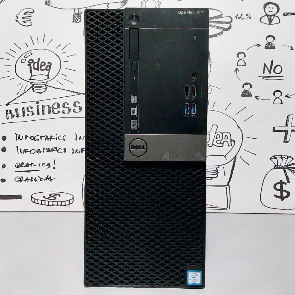 Dell OptiPlex 5040 Tower PC (Intel Core i5-6500 - 8GB DDR3 - No Hard - Intel HD Graphics - DVD RW) Original Used - Kimo Store