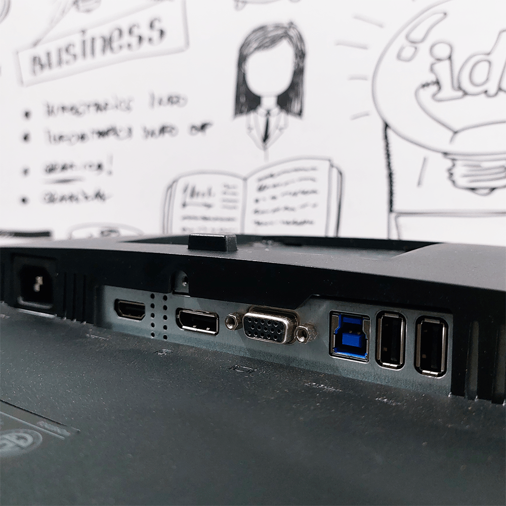 Dell P2418HZm 24 Inch IPS LED FHD HDMI + Cam Monitor Original Used