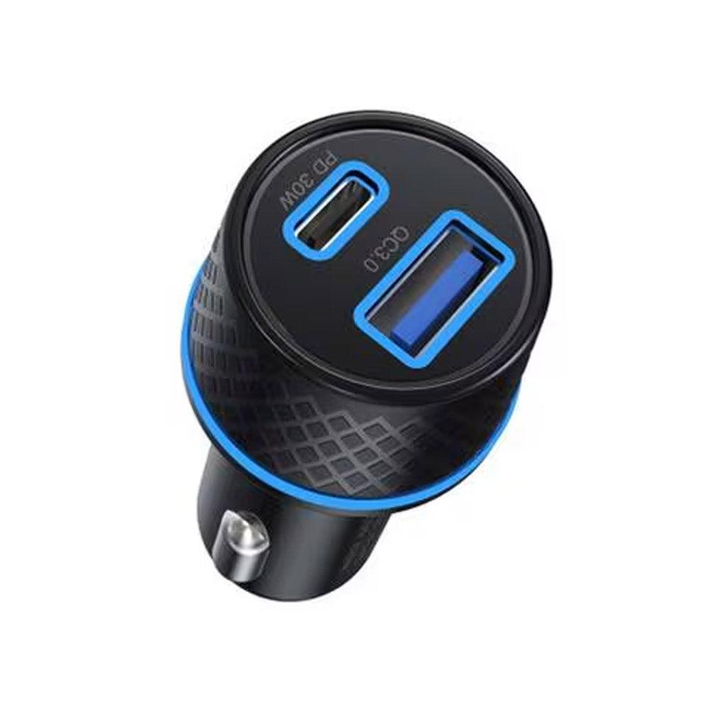 Devia Extreme Speed Series MP-41-7 Car Charger QC 3.0 USB + PD Type-C 52.5W 