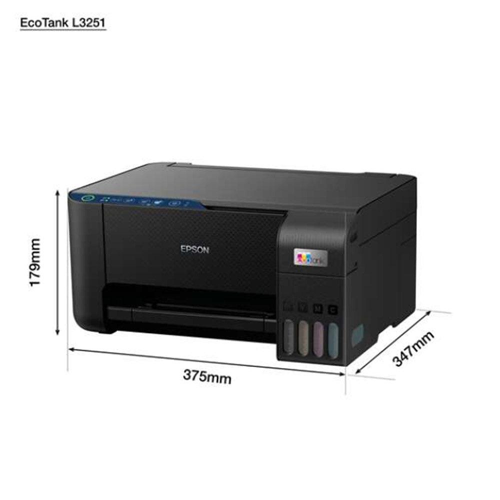 Epson EcoTank L3251 Wireless Printer Color 