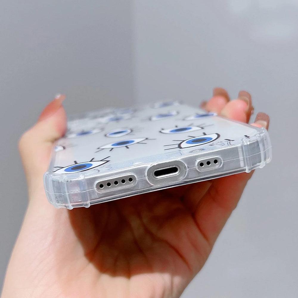 EyePatternClearPhoneCoverAppleiPhone_3