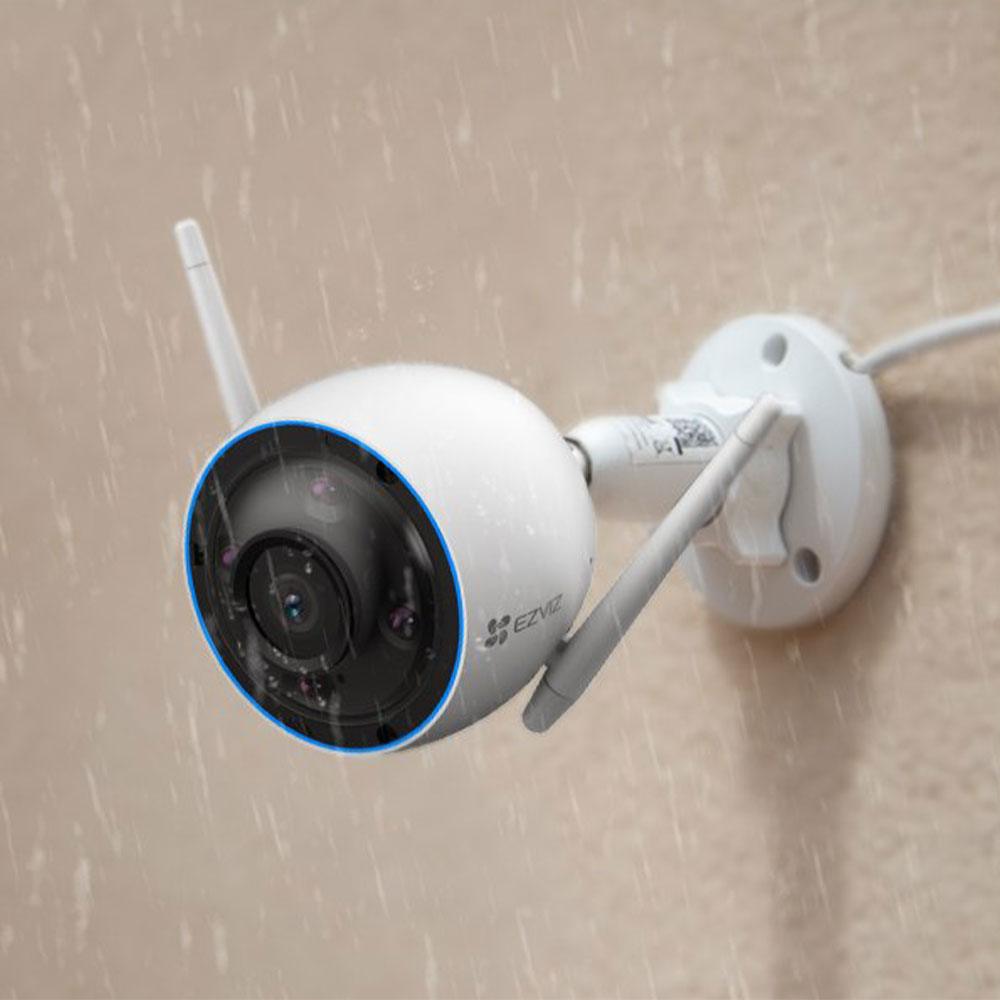 EZVIZ CS-H3-R100-1J3WKFL Wi-Fi Outdoor Security Camera 3K 5MP 4mm (Mic) (Full Color) - Kimo Store
