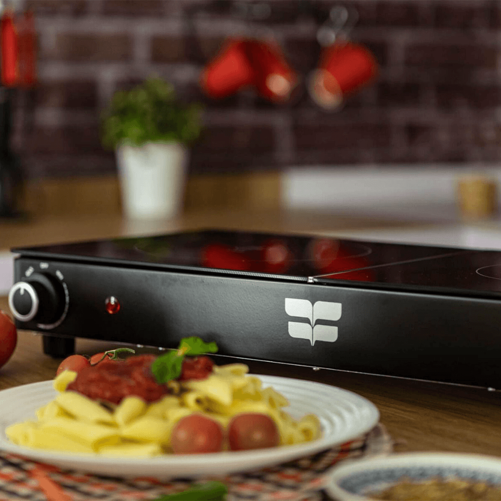 Fresh Hot Plate Double Ceramic