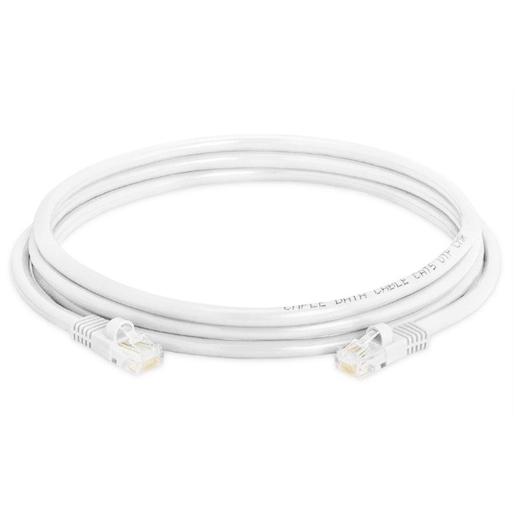 Gigamax Plus Patch Cord Cat6 UTP 10m - White - Kimo Store