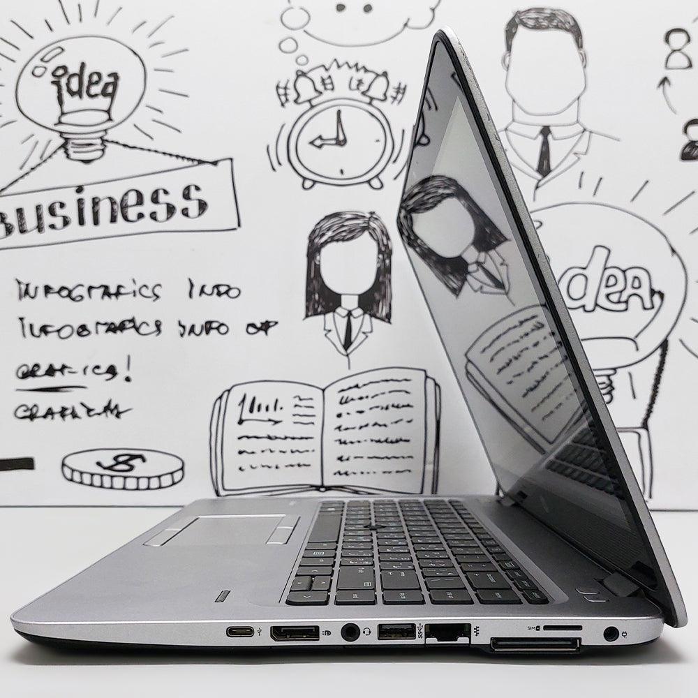 HP EliteBook 840 G3 Laptop (Intel Core i5-6300U - 8GB DDR4 - M.2 256GB - Intel HD Graphics - 14.0 Inch HD - Cam) Original Used - Kimo Store
