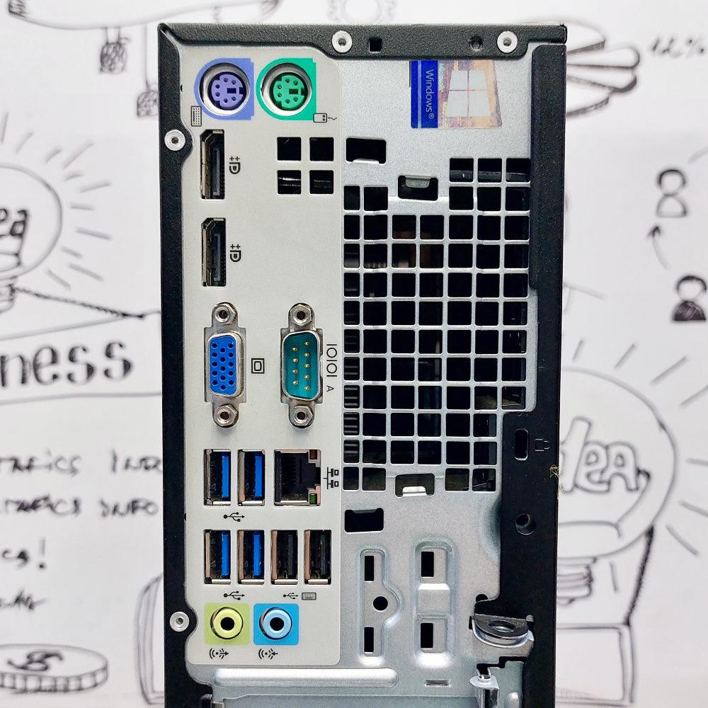 HP EliteDesk 705 G3 SFF Desktop PC (AMD Pro A12-8870 - 8GB DDR4 - No Hard - AMD Radeon R7 Graphics - DVD RW) Original Used - Kimo Store