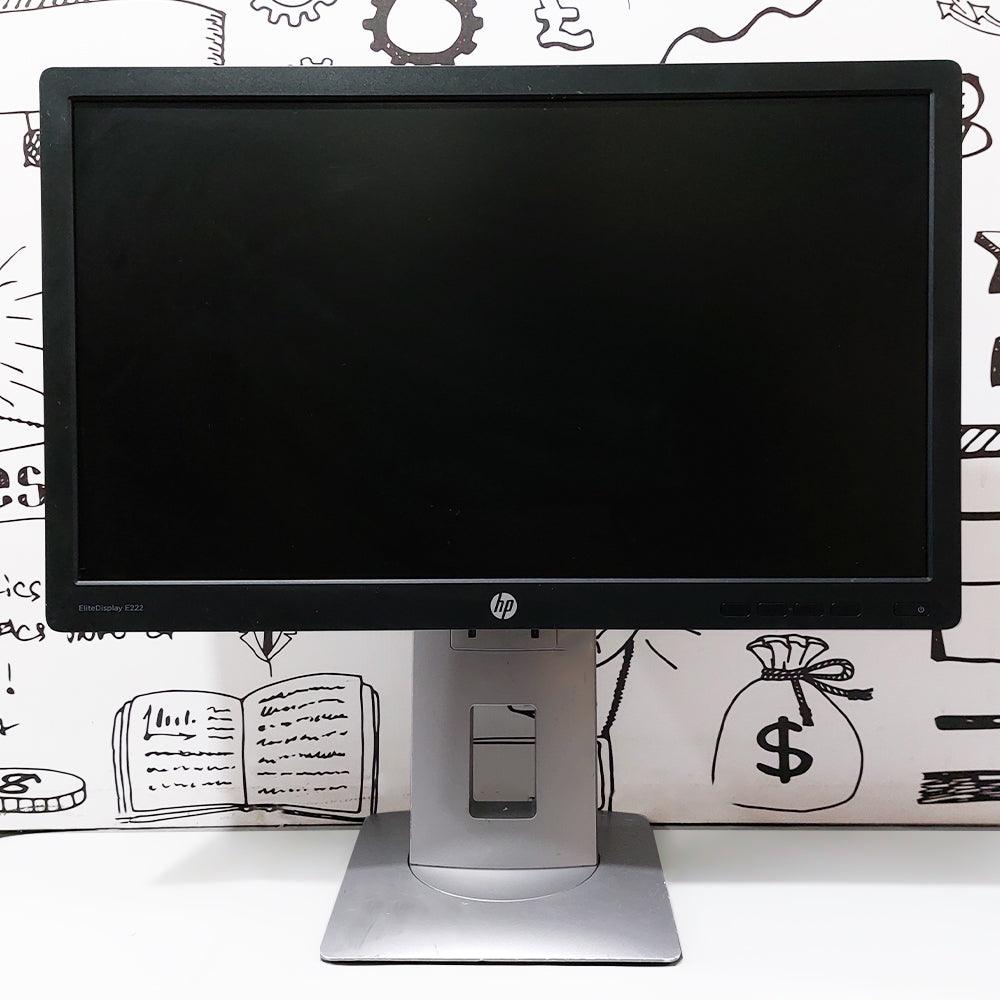 شاشة اتش بي EliteDisplay E222 مسطحة 22 بوصة LED HDMI استعمال خارج
