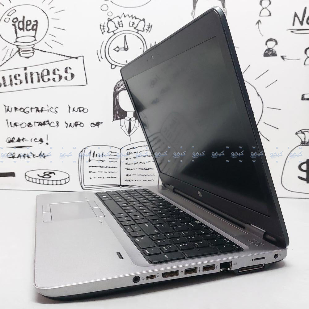 لاب توب اتش بي ProBook 650 G2 (انتل كور i5-6200U - رام 8 جيجابايت DDR4 - هارد 256 جيجابايت SSD - انتل HD جرافيكس - 15.6 بوصة HD - كاميرا - DVD RW) استعمال الخارج
