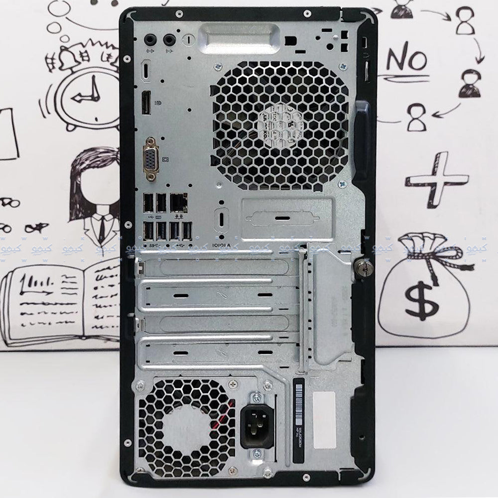 HP ProDesk 400 G4 Tower PC (Intel Core i3-7100 - 4GB DDR4 - No Hard - Intel HD Graphics - DVD RW) Original Used