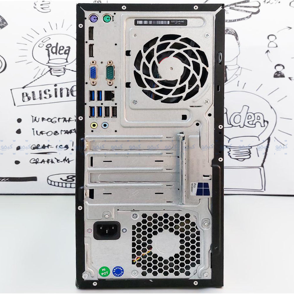 HP ProDesk 600 G2 MT Tower PC (Intel Core i5-6400 - 8GB DDR4 - No Hard - Intel HD Graphics - No DVD RW) Original Used