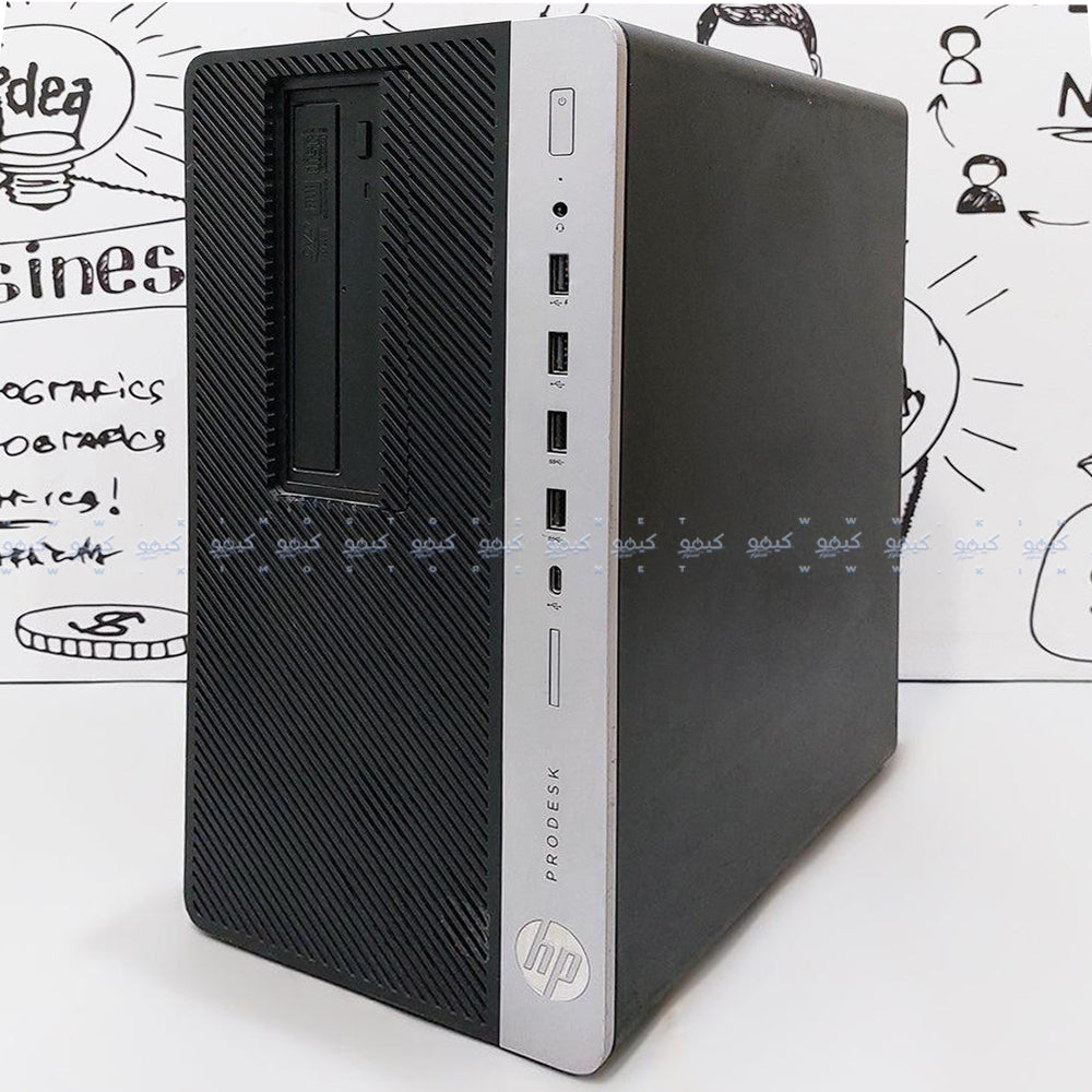 كمبيوتر تاور اتش بي ProDesk 600 G3 (انتل كور i5-6500 - رام 8 جيجابايت DDR4 - بدون هارد - انتل HD جرافيكس - DVD RW) استعمال خارج