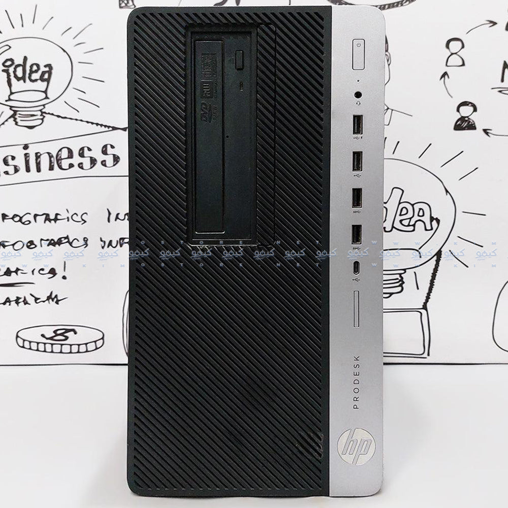 كمبيوتر تاور اتش بي ProDesk 600 G3 (انتل كور i5-6500 - رام 8 جيجابايت DDR4 - بدون هارد - انتل HD جرافيكس - DVD RW) استعمال خارج
