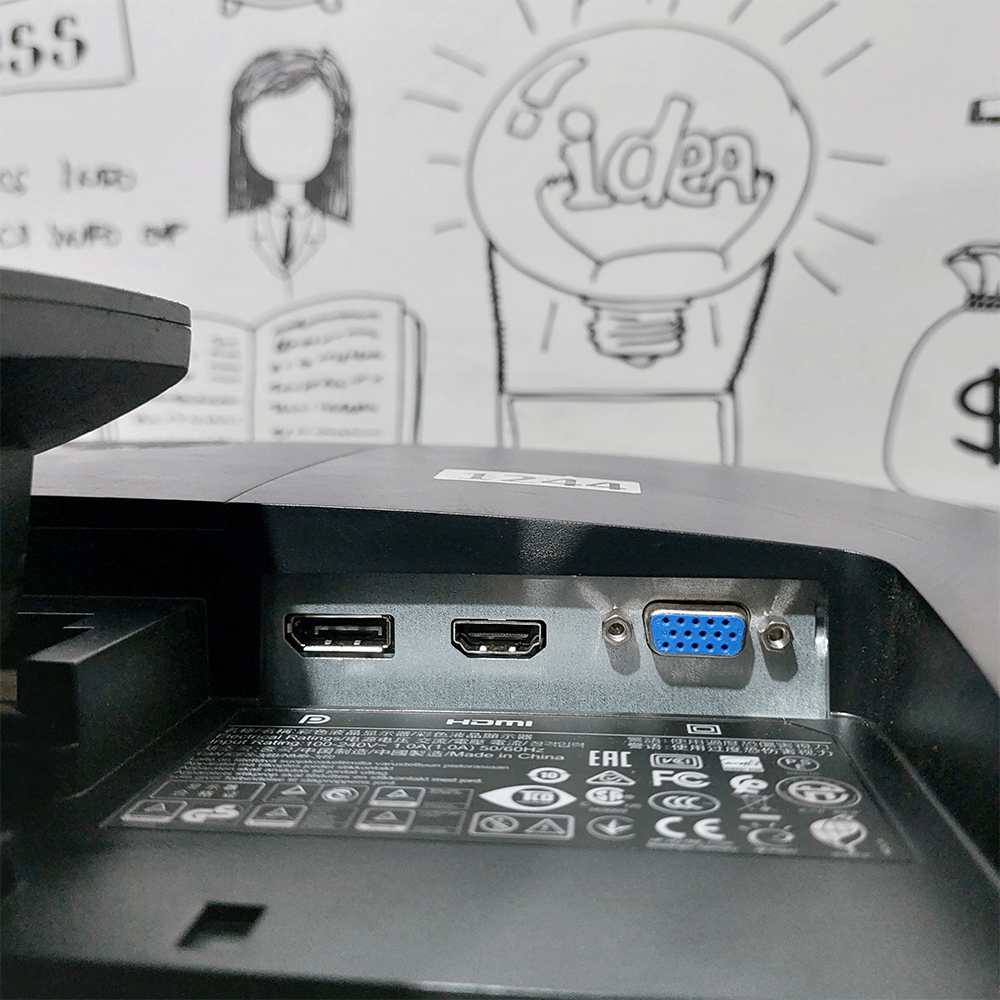 HP ProDisplay P240va 24 Inch IPS LED FHD HDMI Monitor (Grade A) Original Used