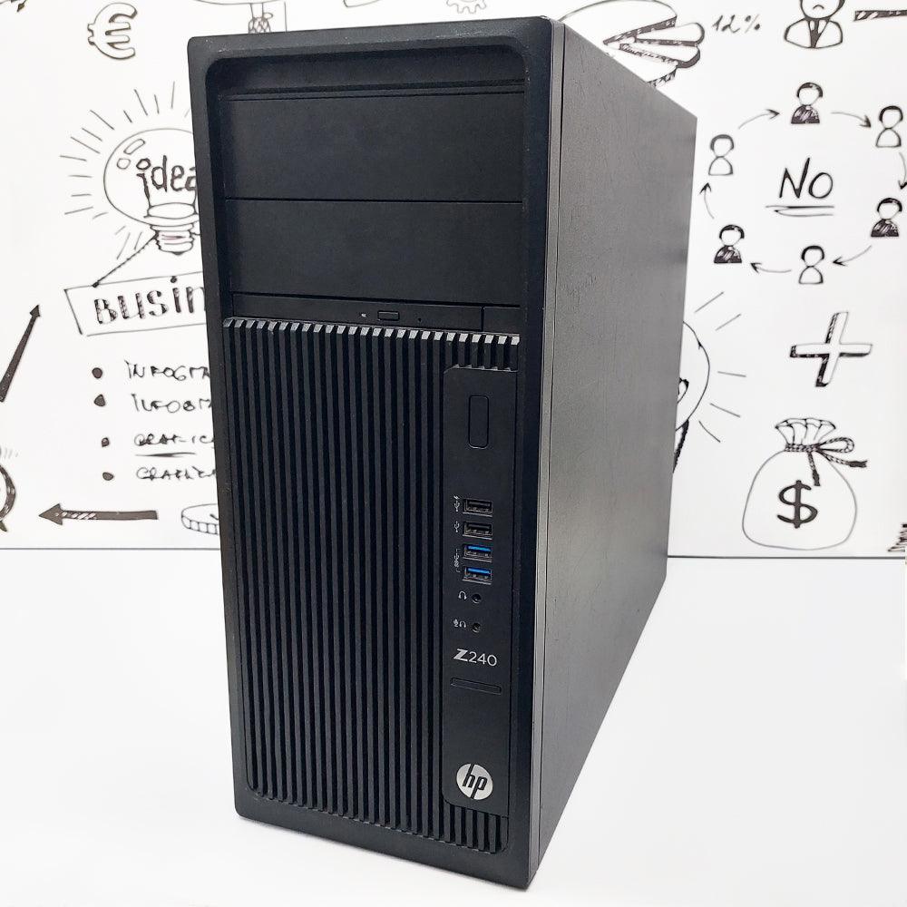 كمبيوتر ورك ستيشن اتش بي Z240 (انتل كور i5-6500 - رام 8 جيجابايت DDR4 - بدون هارد - انتل HD جرافيكس - DVD RW) استعمال خارج