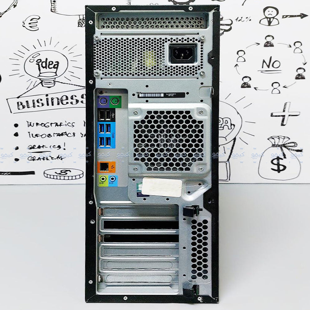 كمبيوتر ورك ستيشن اتش بي Z440 (انتل زيون E5-1603 V4 - رام 16 جيجابايت DDR4 - بدون هارد - بدون كارت شاشة - DVD RW) استعمال خارج