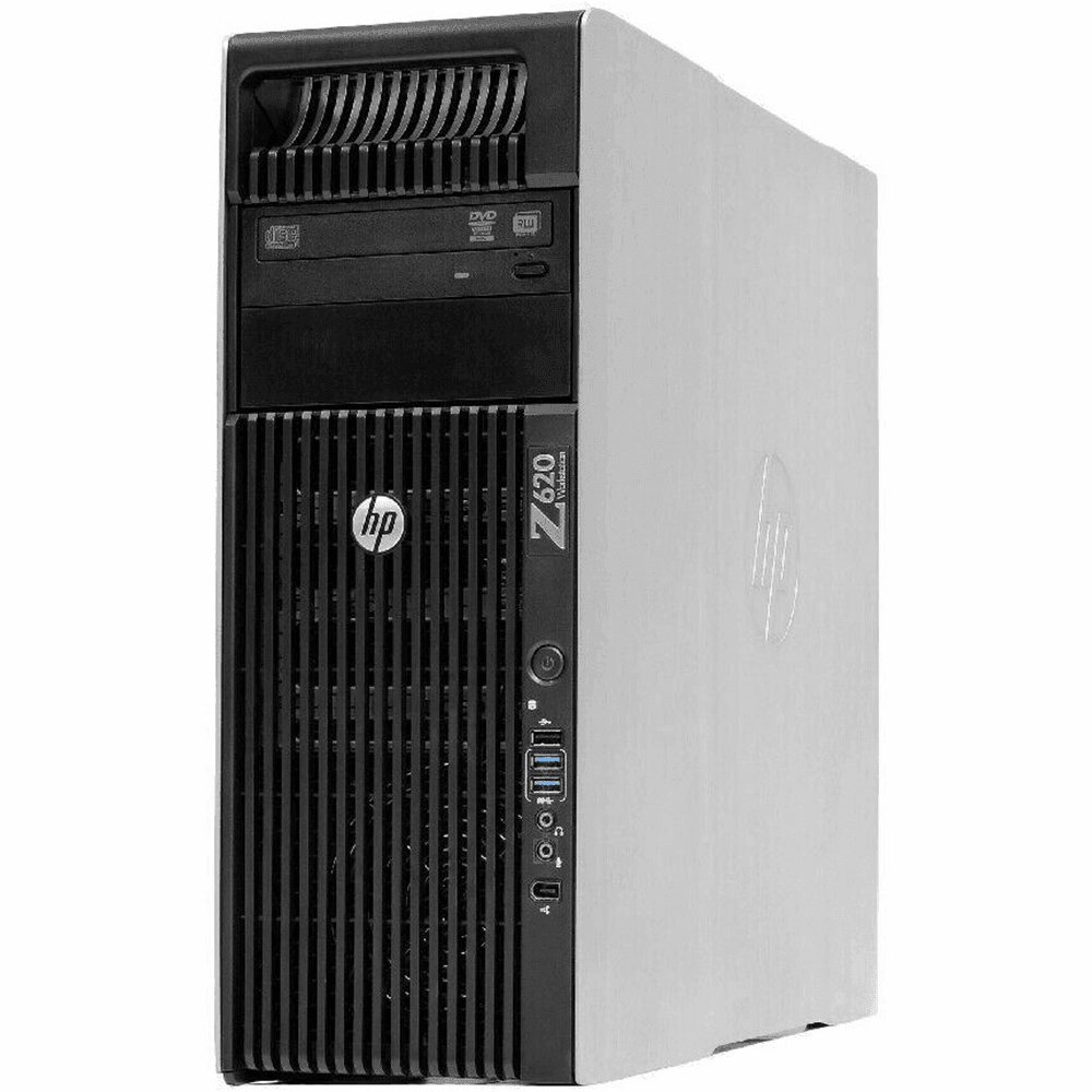 HP Z620 Tower Workstation (Intel Xeon E5-2609 - 16GB DDR3 - No Hard - Nvidia Quadro NVS 315 1G - DVD RW) Original Used