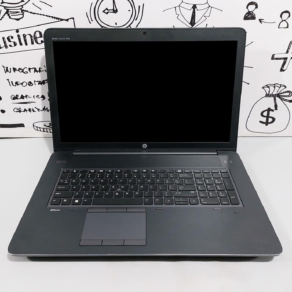 HP ZBook 17 G3 Mobile Workstation Laptop (Intel Core i5-6440HQ- 16GB DDR4 - M.2 512GB - Nvidia Quadro M1000M 2GB - 17.3 Inch FHD - Cam) Original Used - Kimo Store