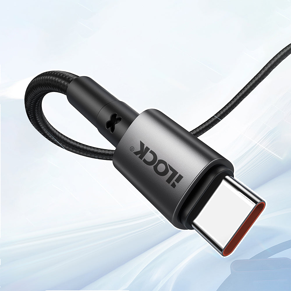 iLock 5089 Type-C To Type-C Cable 65W Fast Charging 1m - Black