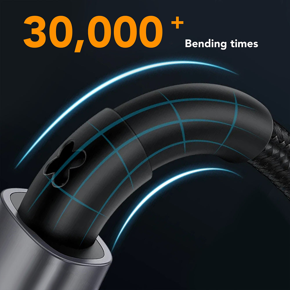 iLock 5090 Type-C To Lightning Cable 30W Fast Charging 1m - Black