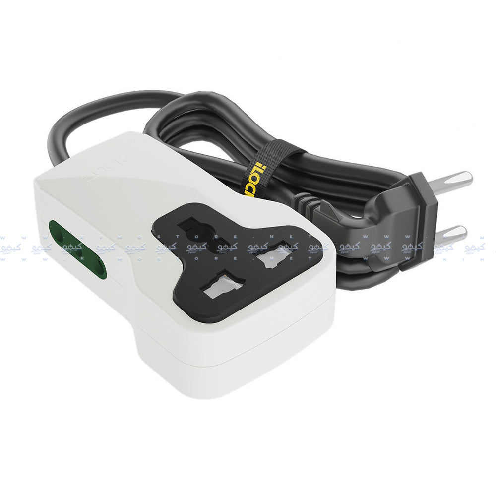 iLock 5123 3Port Mini Power Strip 2500W 1.5m
