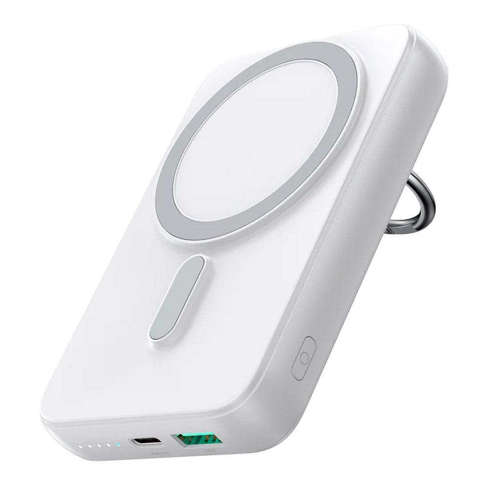 Joyroom JR-W050 Magnetic Wireless Power Bank with Ring Holder USB + Type-C 20W Fast Charging 10000mAh