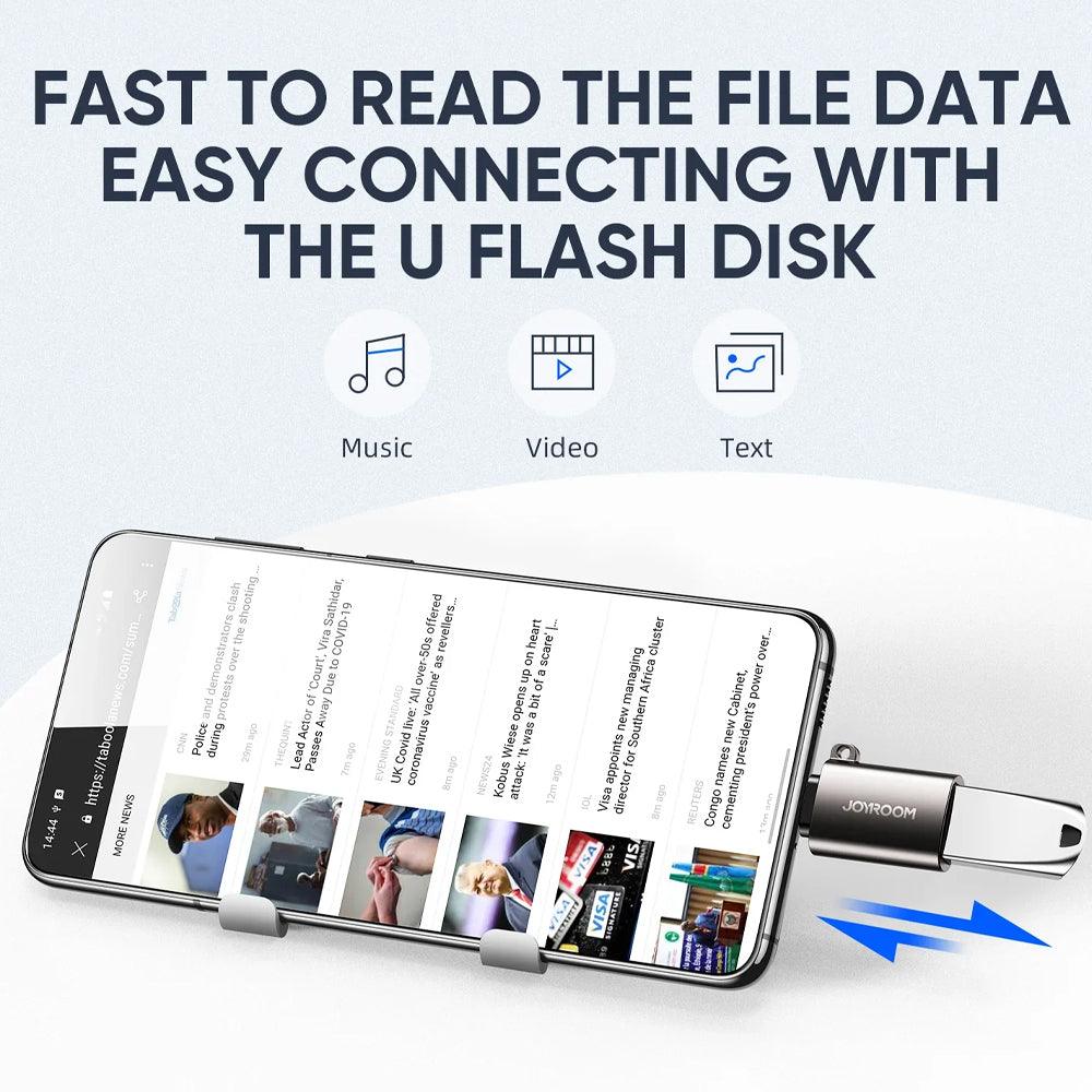 محول تايب سي جوي روم بمنفذ S-H151 OTG