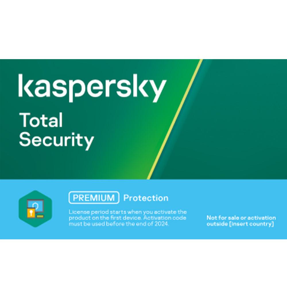 Kaspersky Total Security Premium Protection 1 Device