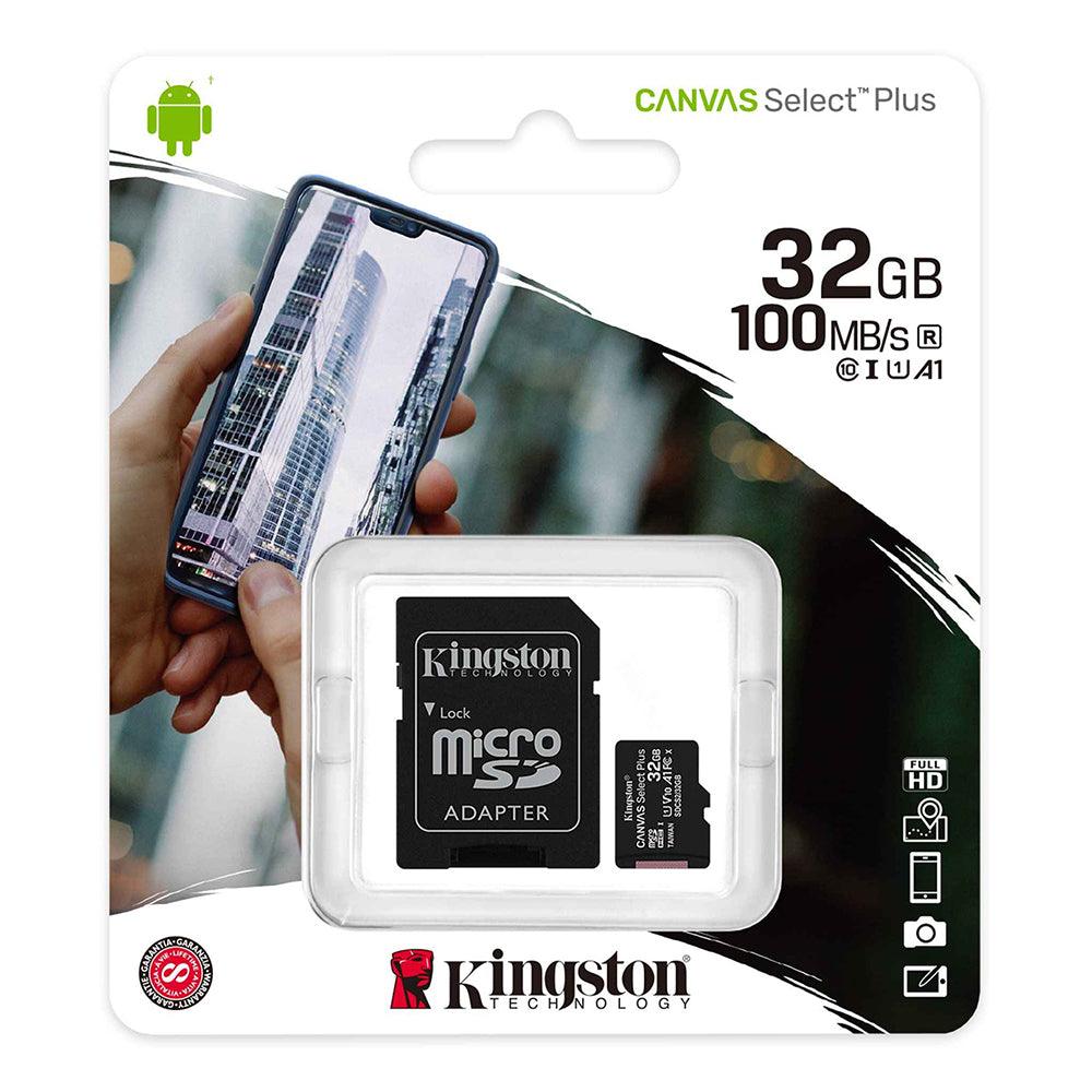 Kingston Canvas Select Plus 32GB Class 10 Micro SD