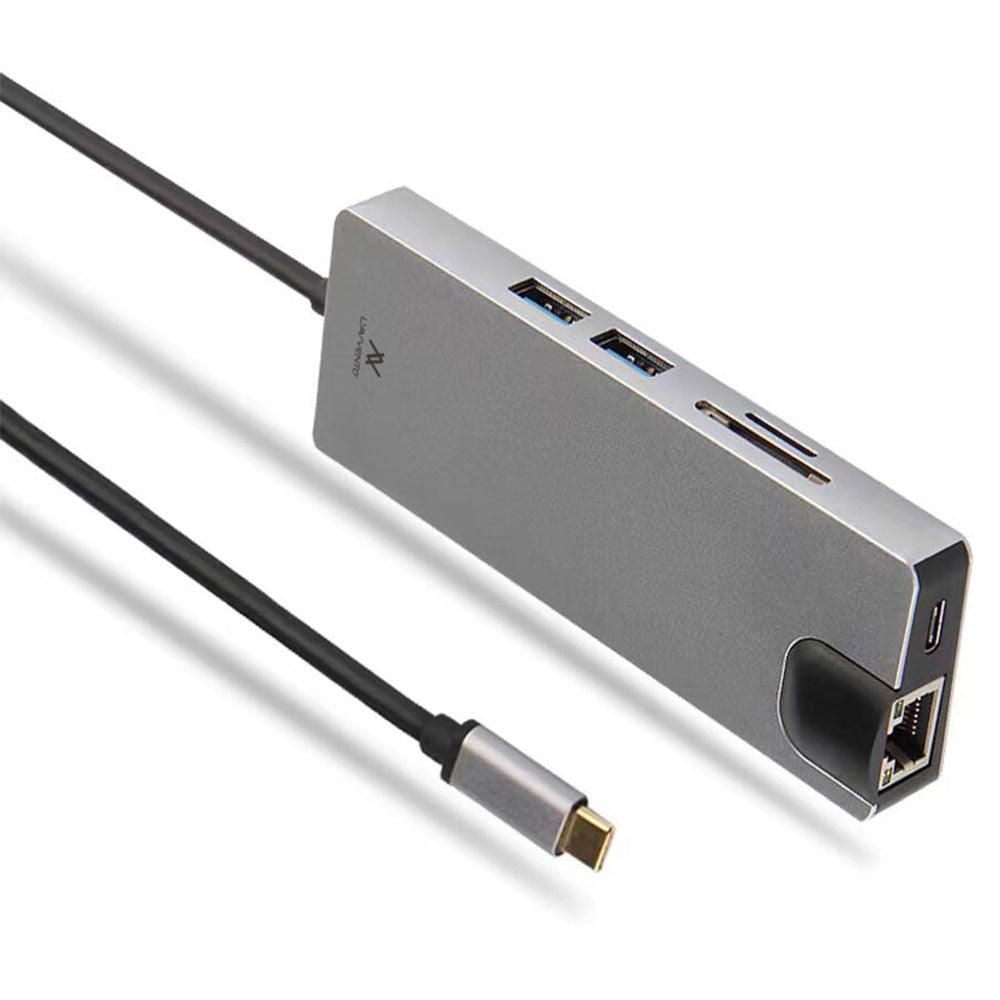 Lavvento-US017-8In1-Type-C-To-HDMI_-VGA_PD-Type-C_2USB-3.0_-SD-TF-Card_-RJ45-HUB-4K-Converter-2