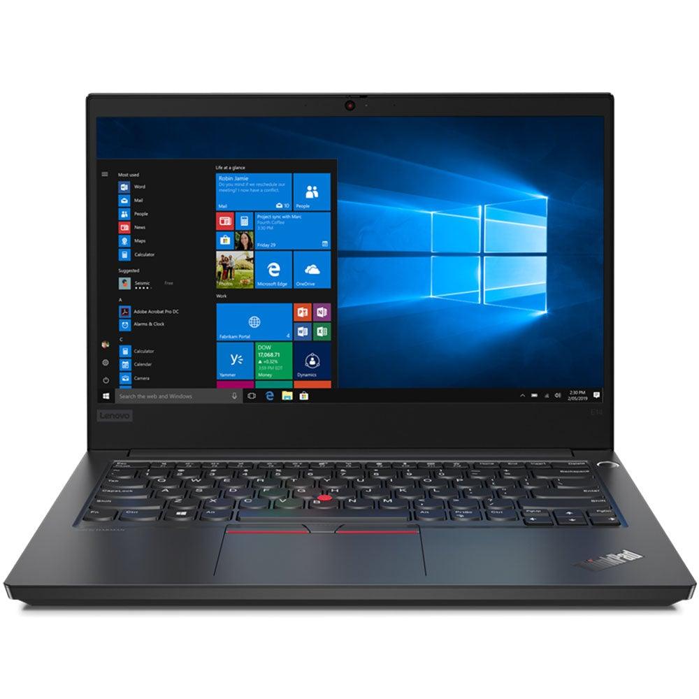 Lenovo ThinkPad E14 Laptop (Intel Core i7-10510U - 8GB DDR4 - HDD 1TB - AMD Radeon 550X 2GB - 14.0 Inch FHD - Win10) (Open Box) - Black - Kimo Store