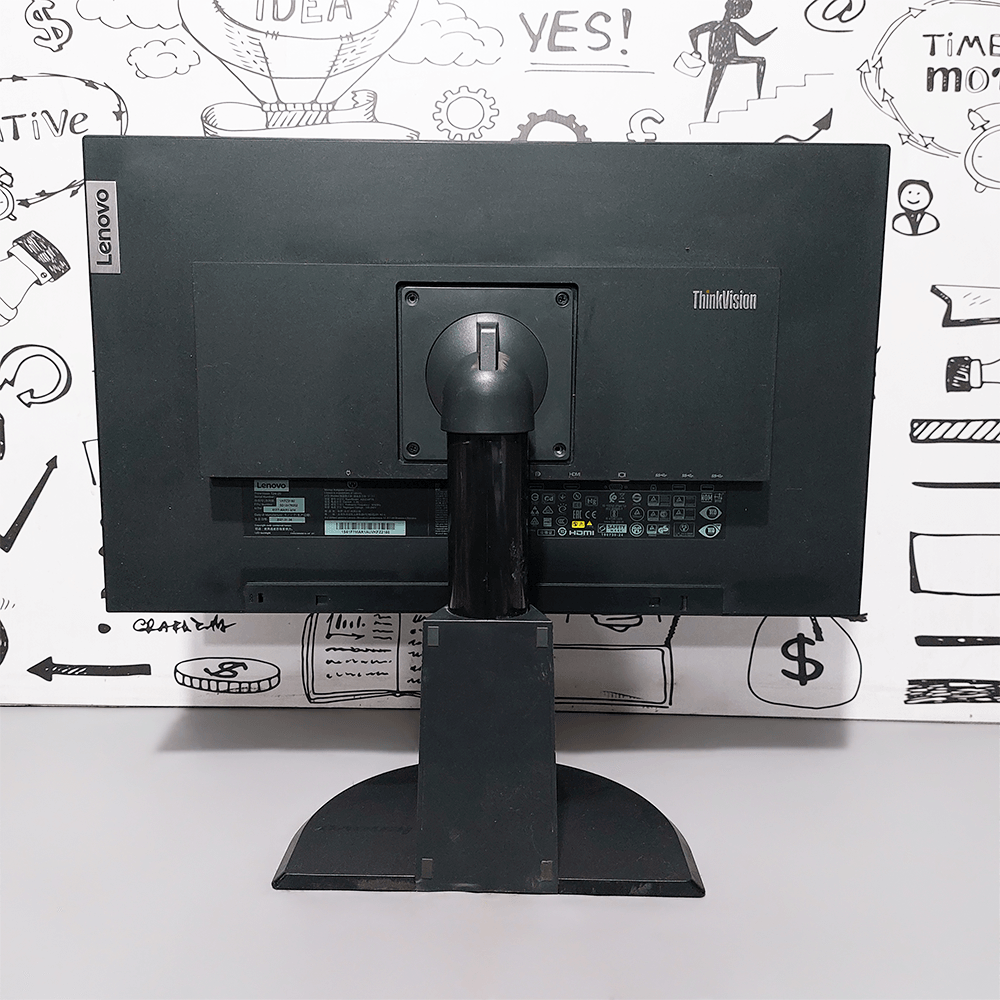 Lenovo ThinkVision T24i-20 24 Inch IPS WLED FHD HDMI Frameless Monitor (Grade A) Original Used - Kimo Store