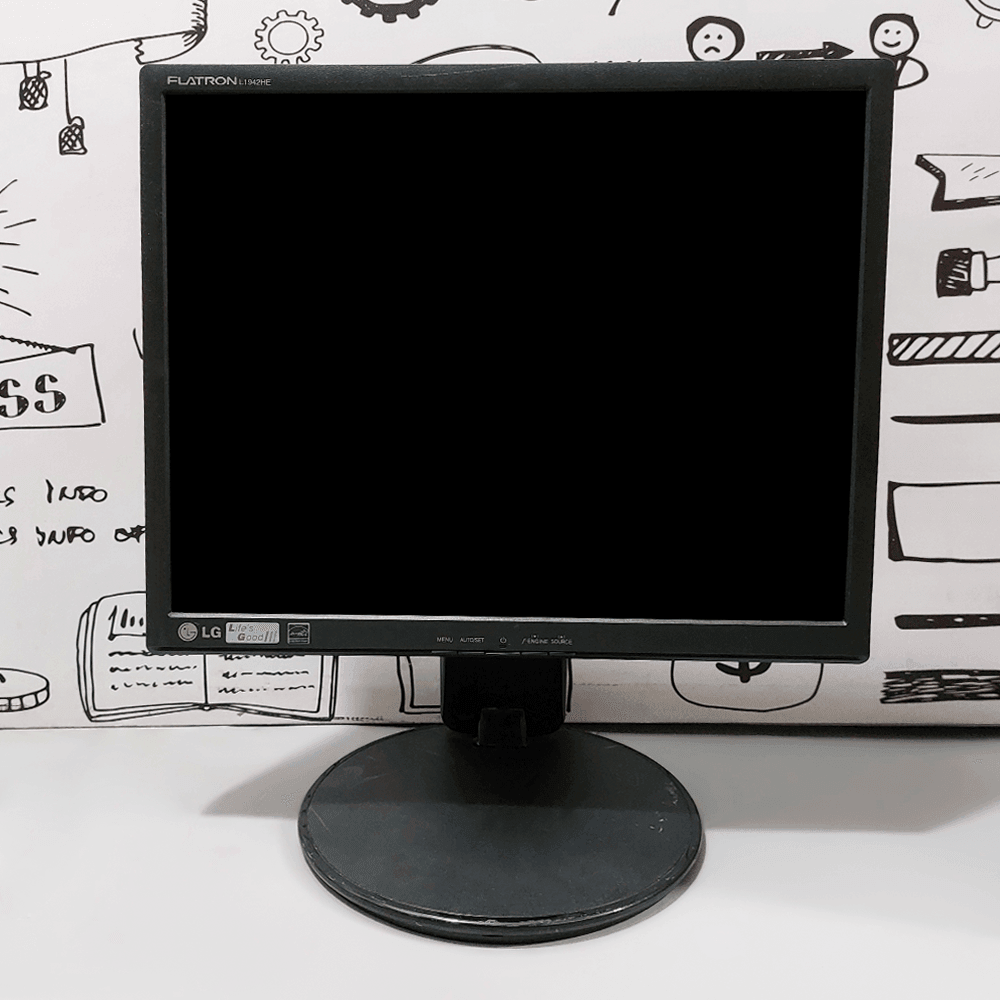 LG 19 Inch LED Monitor (Grade A) Original Used - Kimo Store