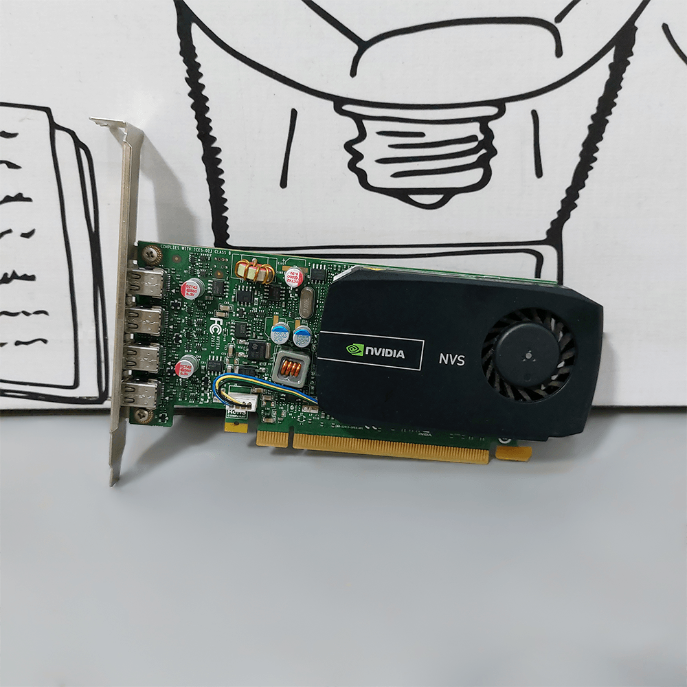Nvidia Quadro NVS 510 2GB GDDR3 Graphics Card (Original Used)