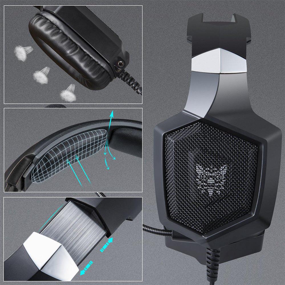 Onikuma K8 Gaming Headset - Black - Kimo Store