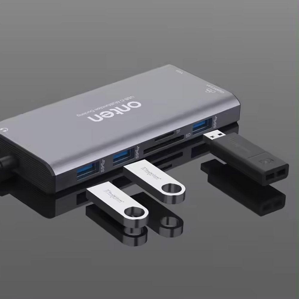 محول تايب سي 12 في 1 اونتين OTN-UC601