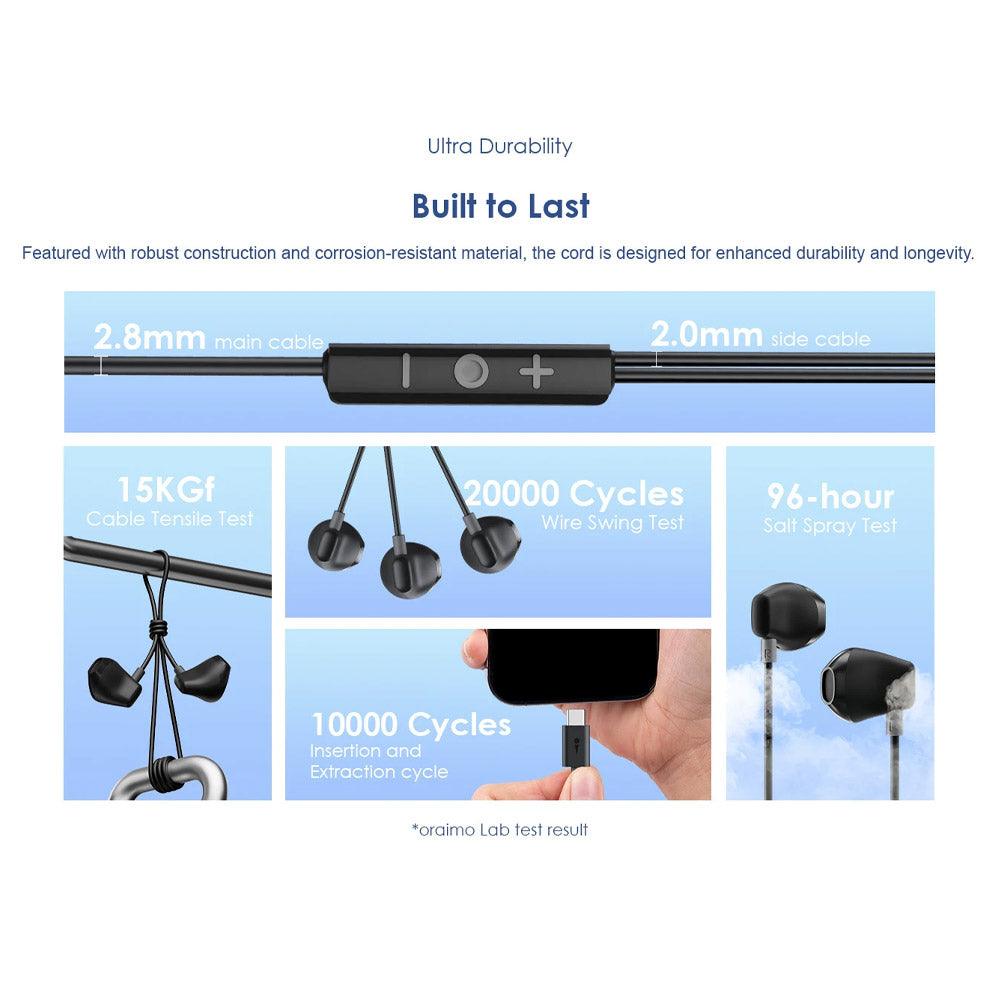 Oraimo Halo Airy Type-C Earphone