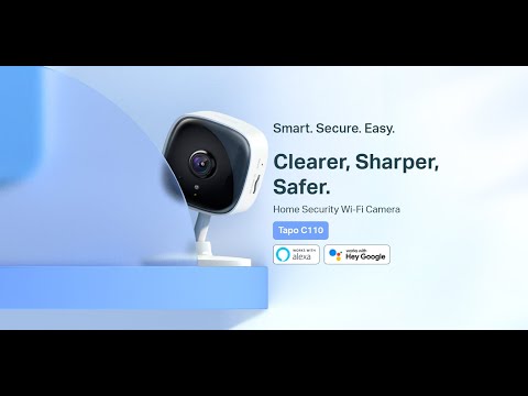Tapo C110 Indoor Security Camera 3MP 3.3mm كاميرا مراقبه تابو داخلية