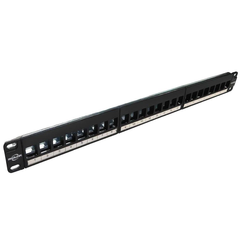 Prolink Unloaded Patch Panel With Wire Management FTP 24 Port